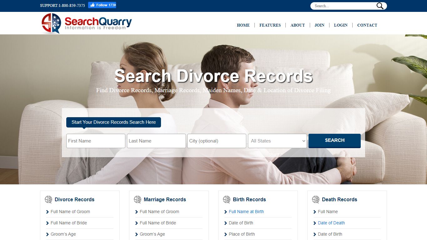 Divorce Records Lookup Tool - Easy To Use & Fast Results - SearchQuarry